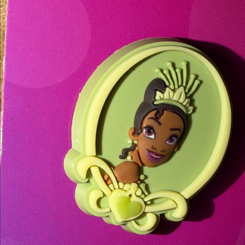 Princess Tiana Croc Charm